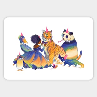 Animal Party Sticker